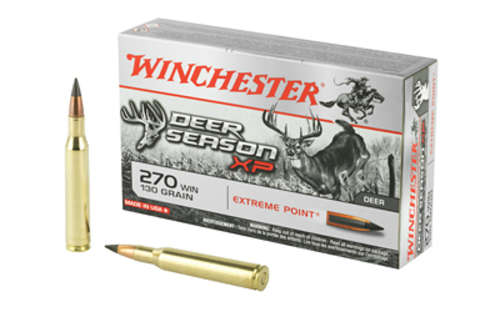 Ammunition Winchester Ammunition Deer Season XP 270Win WIN DEER SEASON 270WIN 130GR 20/200